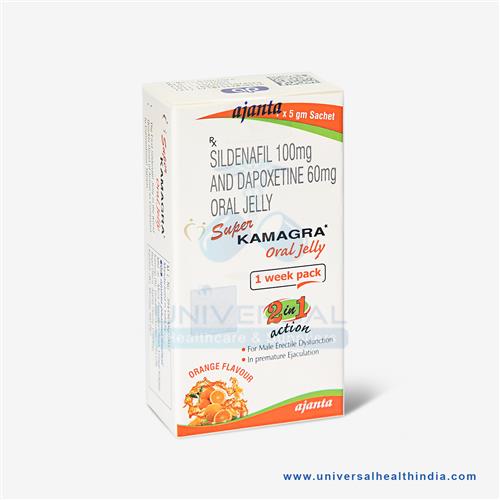 Kamagra 100mg Orange Oral Jelly - Manufacturer Exporter Supplier